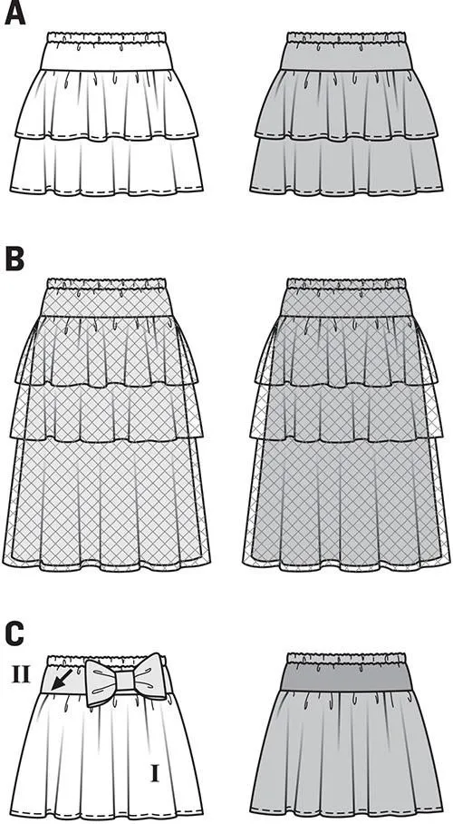 BD9442 Child Skirts | Easy