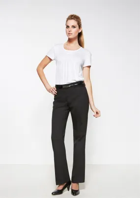 Biz Corporates Womens Comfort Wool Stretch Relaxed Pant (14011)