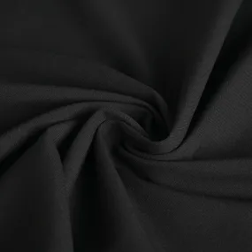 Black Suiting Twill Fabric 96991