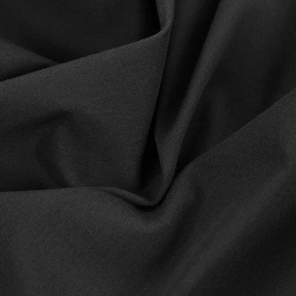 Black Twill Fabric 96582