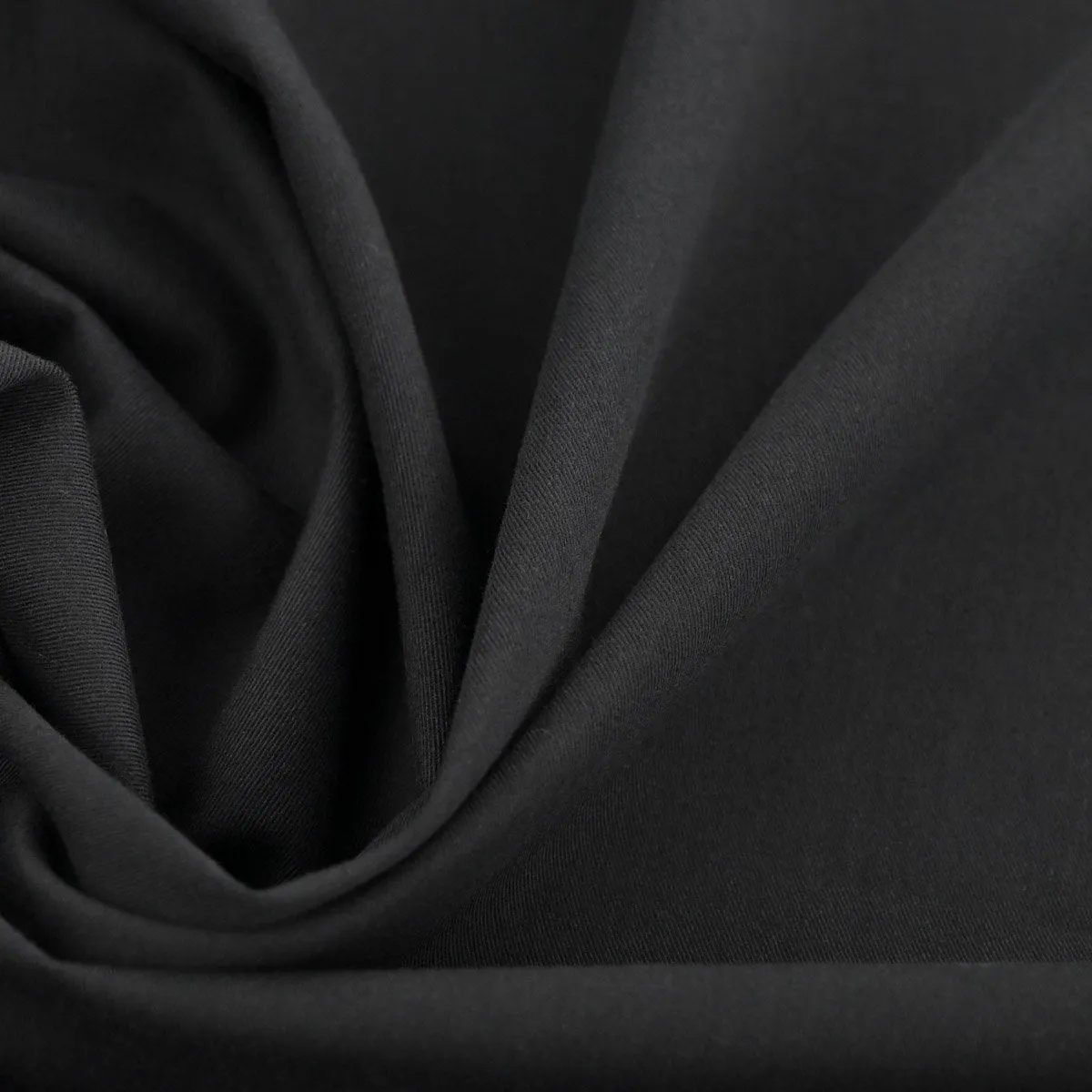 Black Twill Fabric 96582