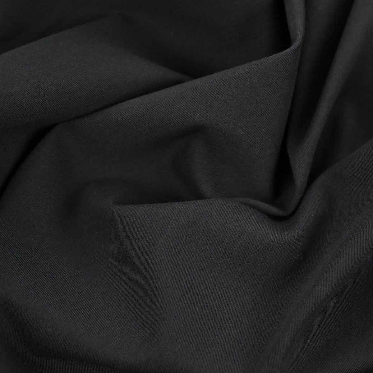 Black Twill Fabric 96582