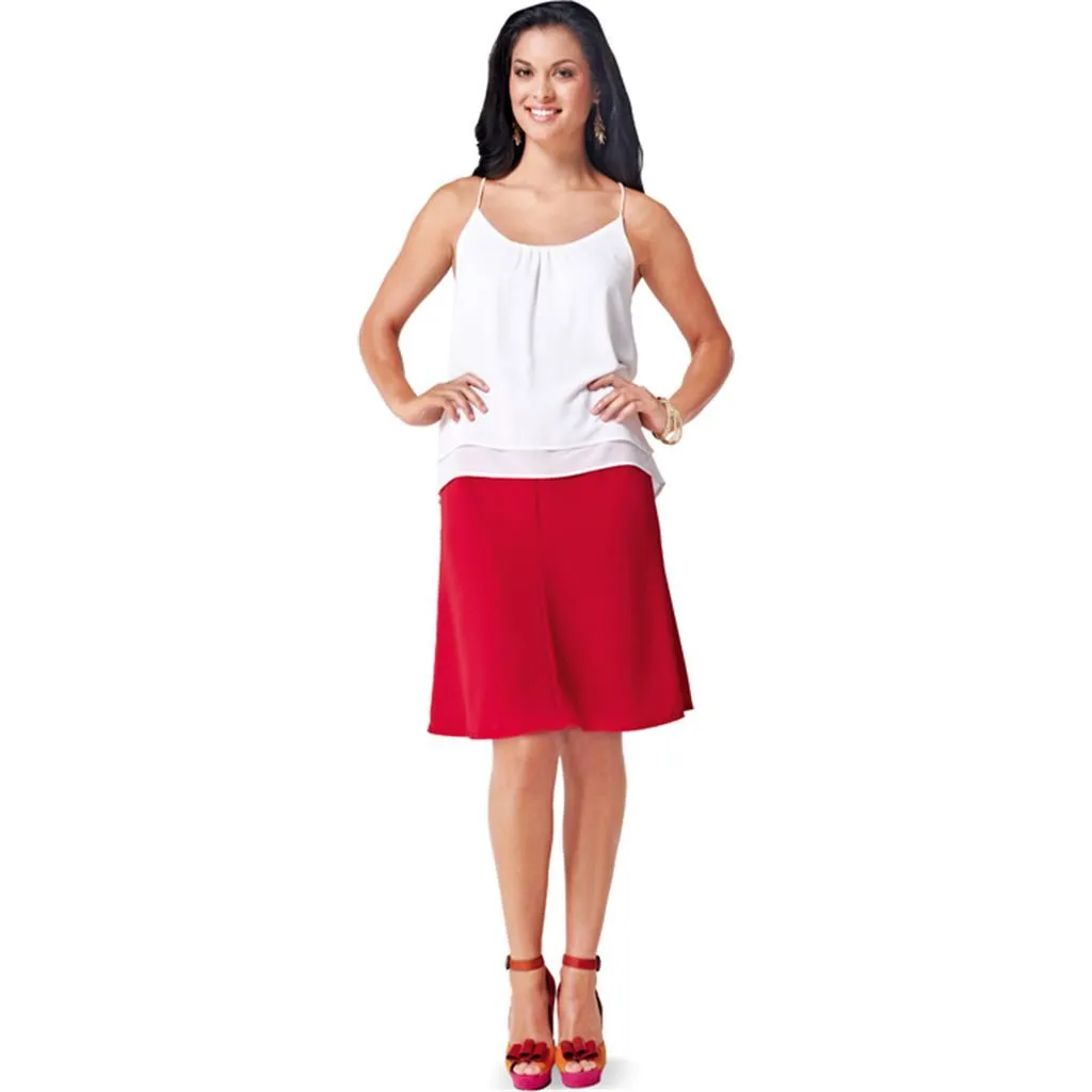 Burda B6818 Skirts Sewing Pattern