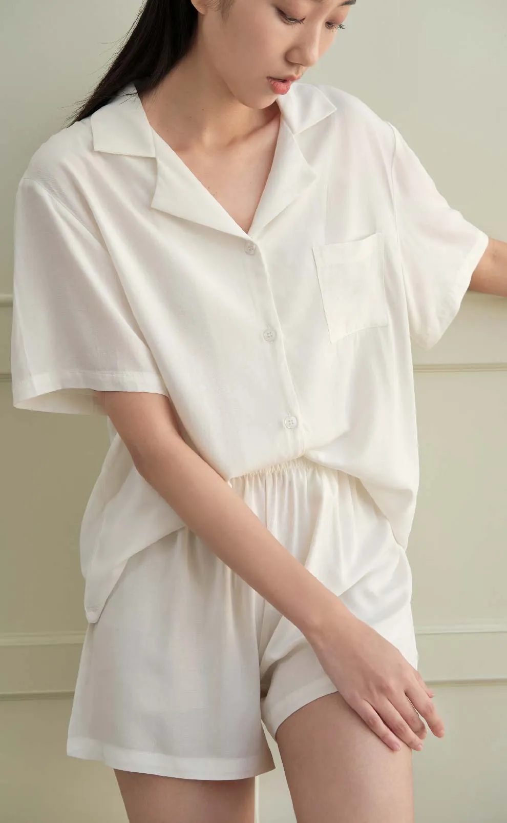 Cozy •  Rayon Short Sleeve Pajamas Set