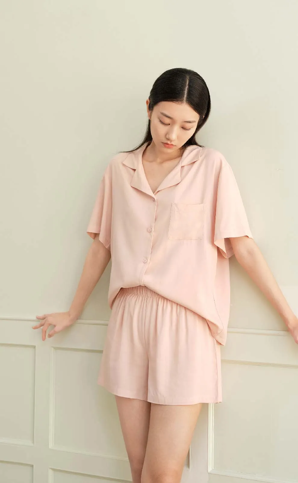 Cozy •  Rayon Short Sleeve Pajamas Set