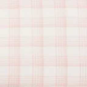 Crepe Chiffon - DAISY - Big Plaid - Light Pink