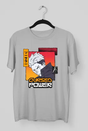 Cursed Power Grey Tee