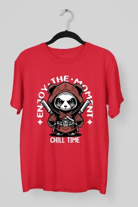 Enjoy The Moment Red Tee