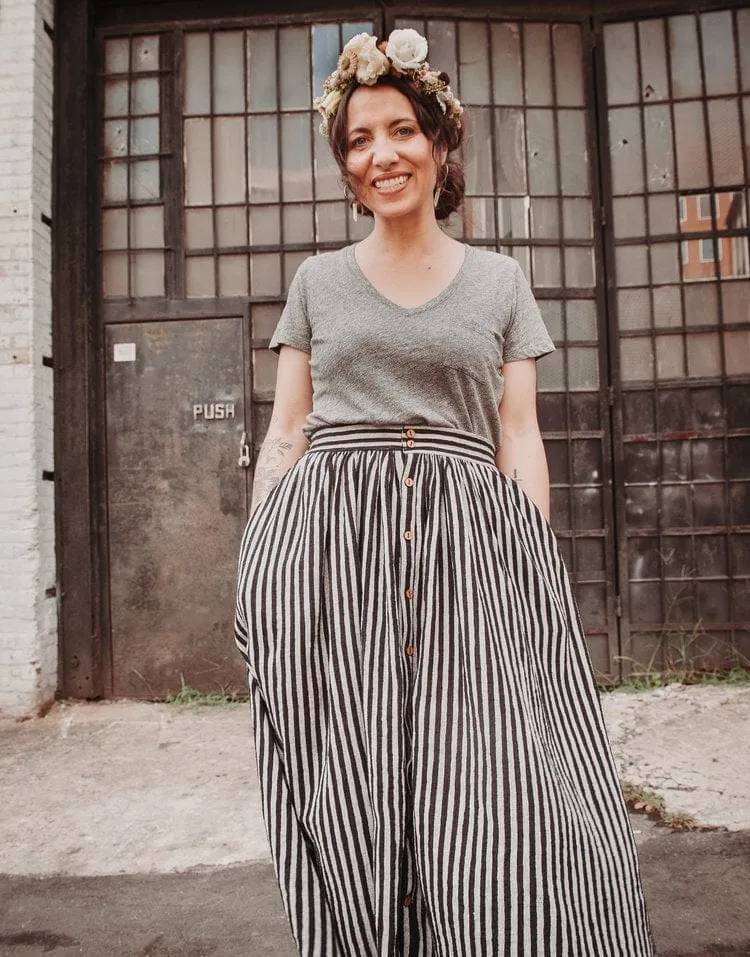 Estuary Skirt Sewing Pattern, Sew Liberated