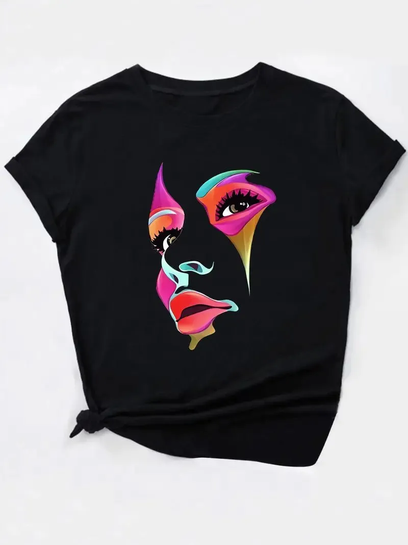 Graphic Vibrant Short Sleeve T-shirts