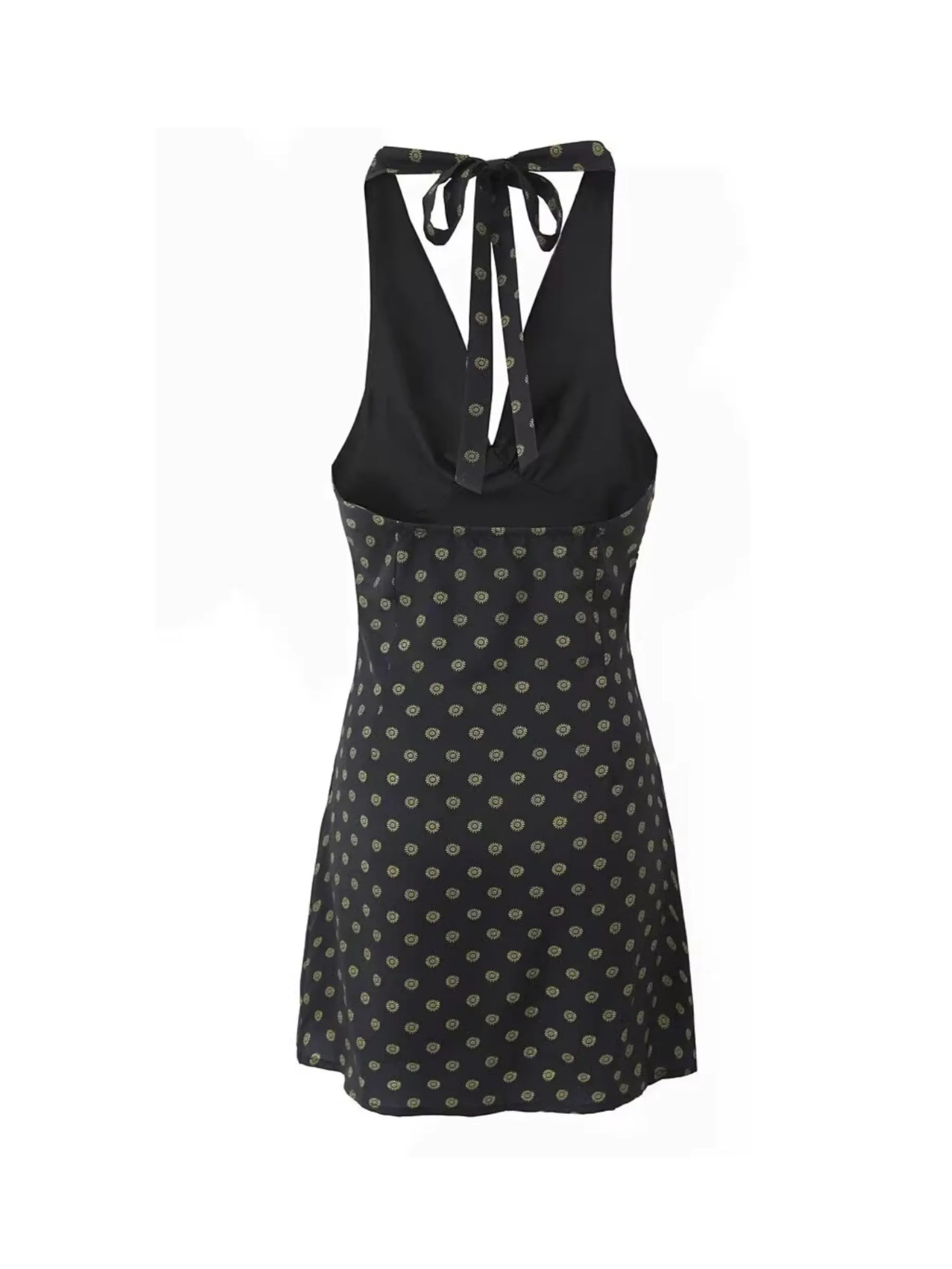 Karishma Polka-Dot Mini Dress