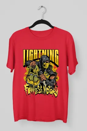 Lightning Red Tee