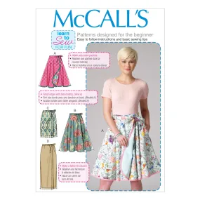 McCall's Pattern M7129 Misses' Skirts