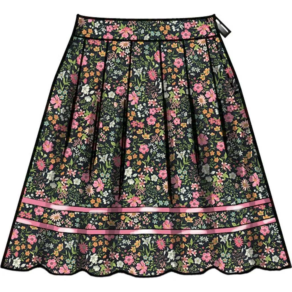 New Look Sewing Pattern N6755 Misses' Skirt In Two Lengths