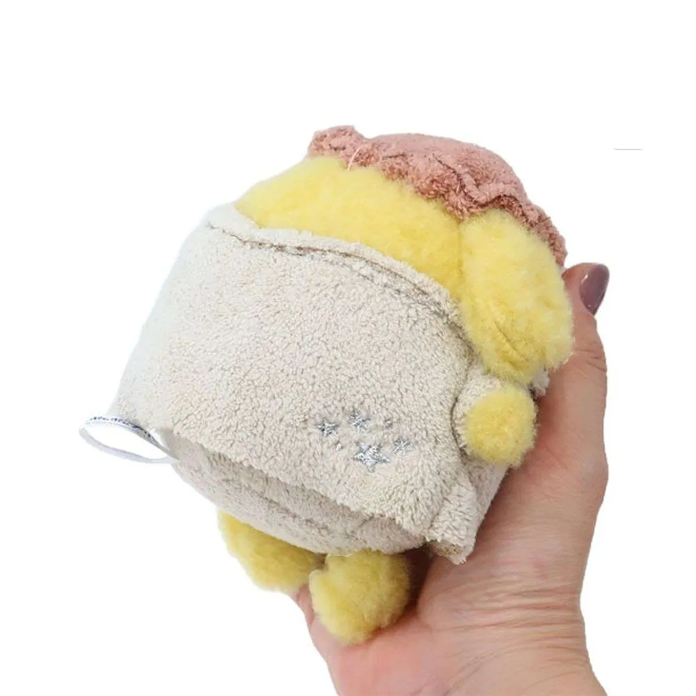 Pompompurin Cozy Pajamas Mascot Clip-On Plush