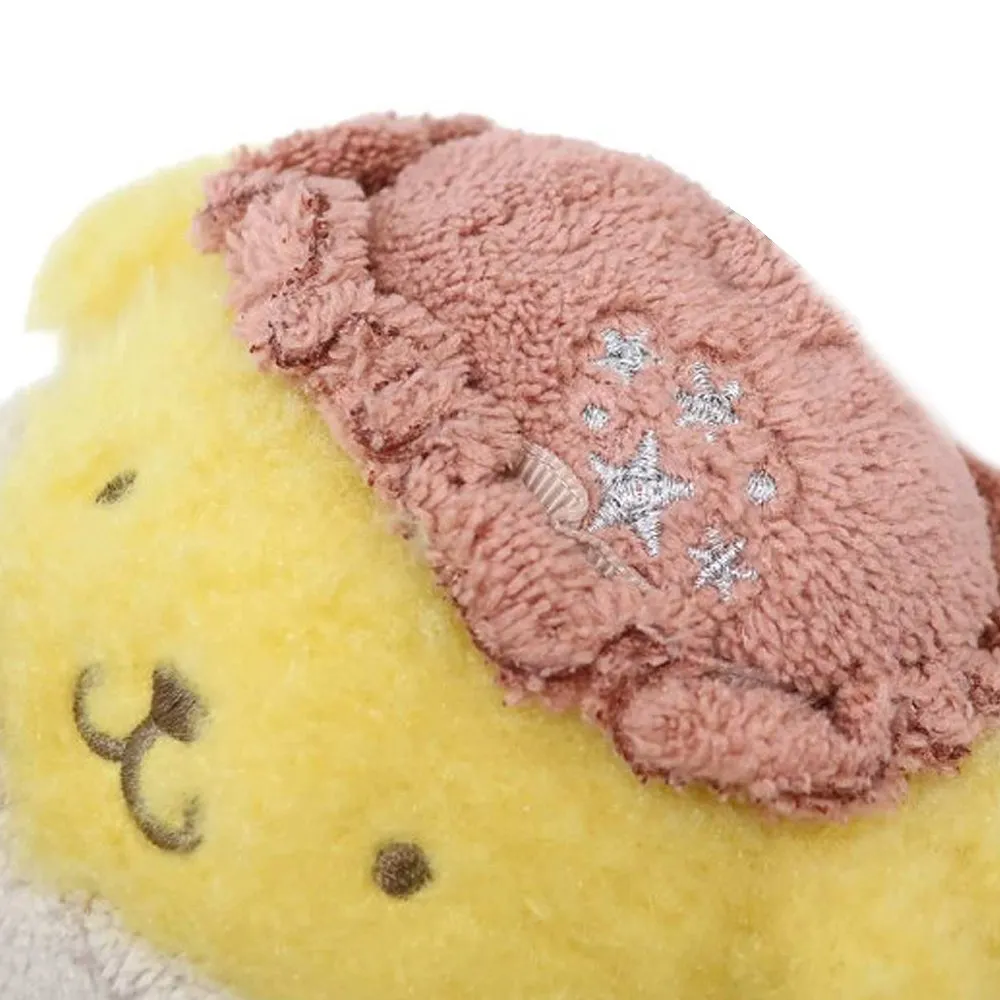 Pompompurin Cozy Pajamas Mascot Clip-On Plush