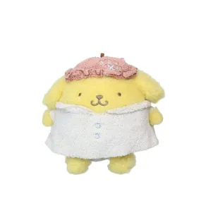 Pompompurin Cozy Pajamas Mascot Clip-On Plush