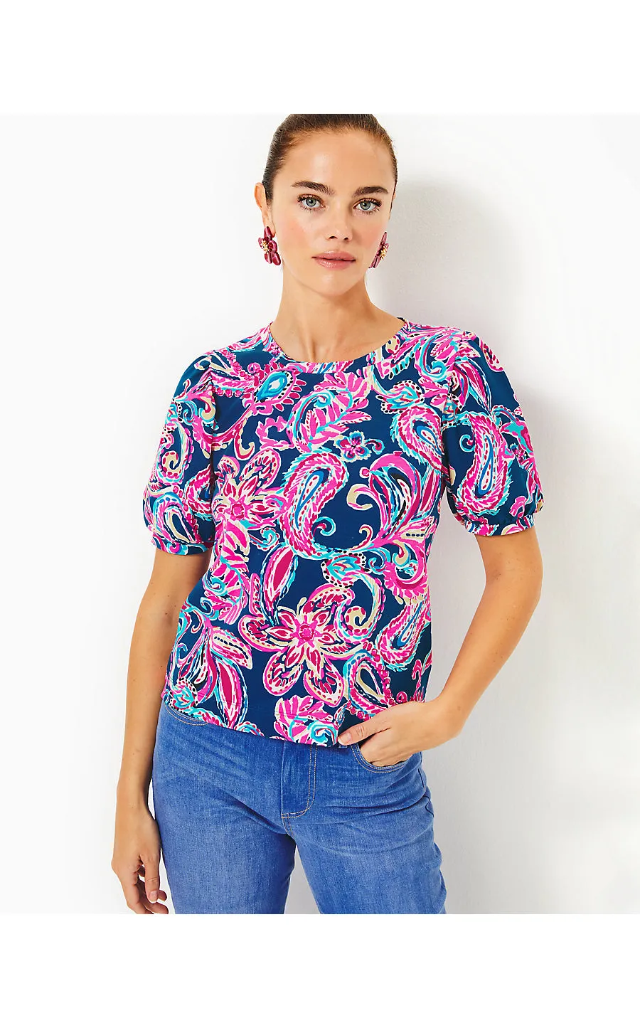 RHETT KNIT TOP - MULTI - FLITTING ABOUT