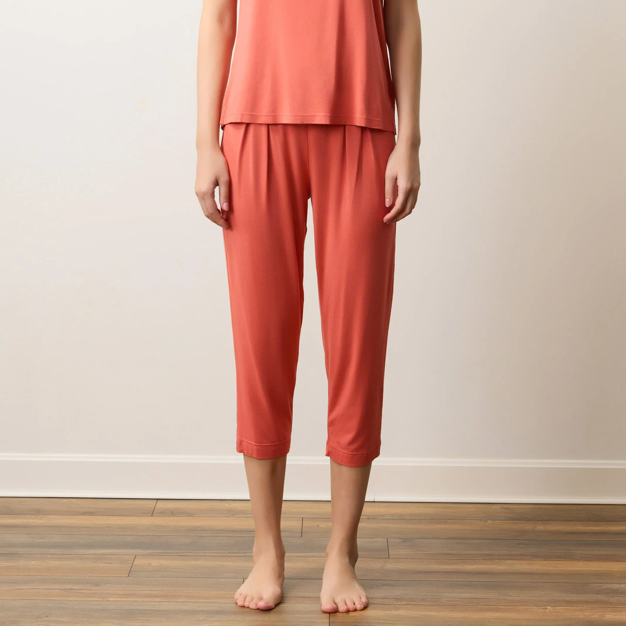 Silktouch TENCEL™ Relaxed Capri Pants