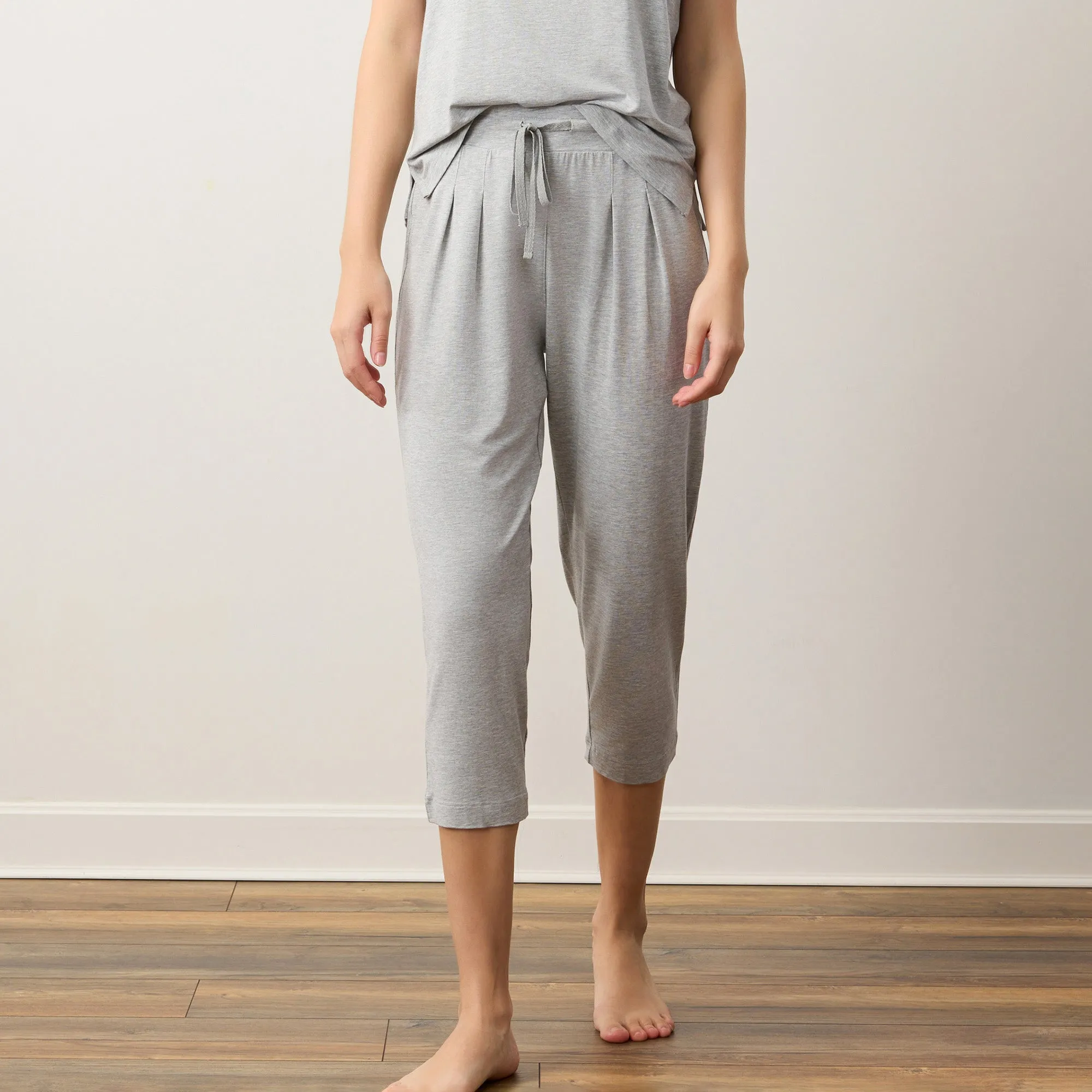 Silktouch TENCEL™ Relaxed Capri Pants