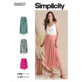 Simplicity Sewing Pattern S9607 Misses' Skirt