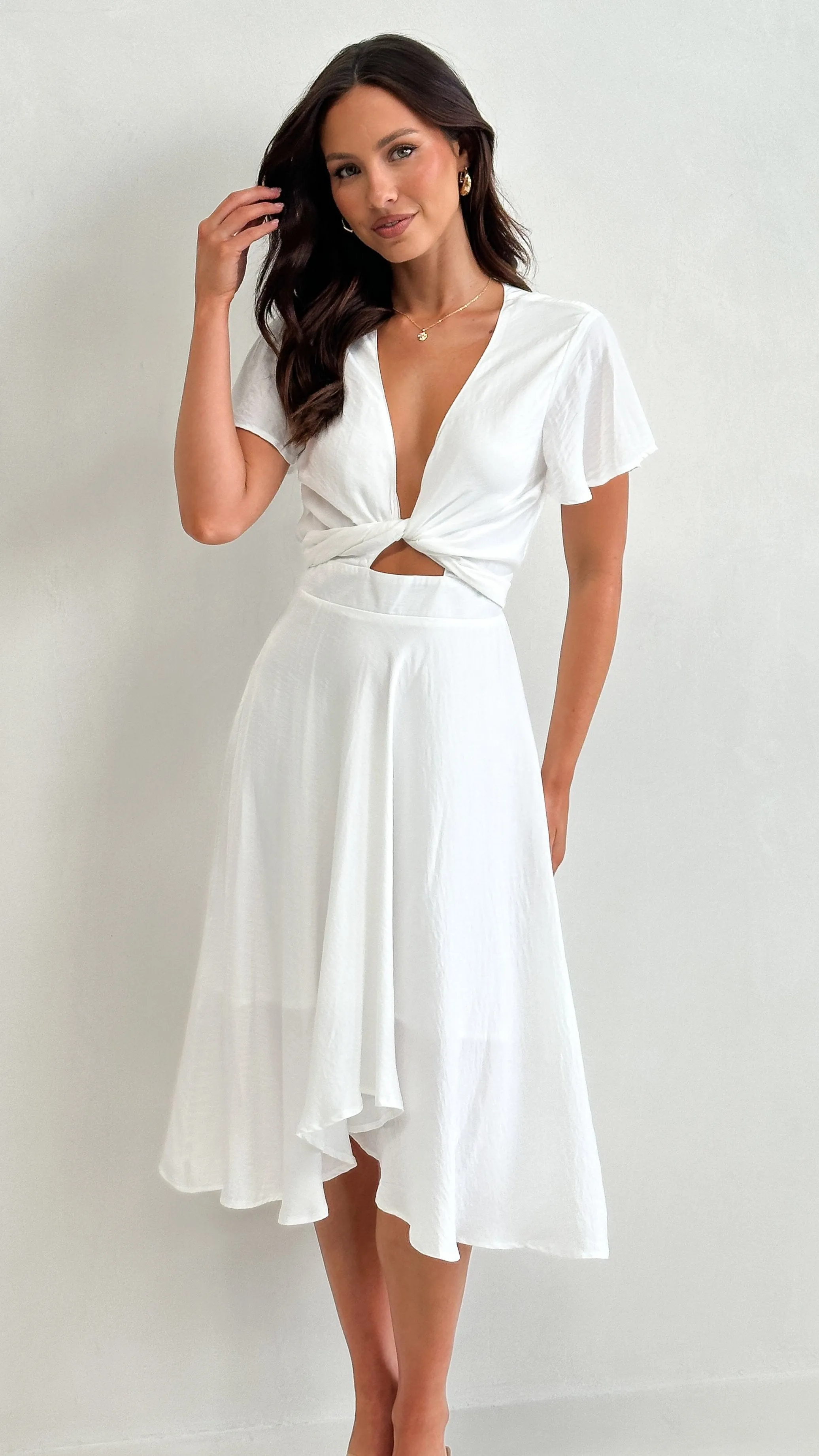 Sunny Daze Dress - White