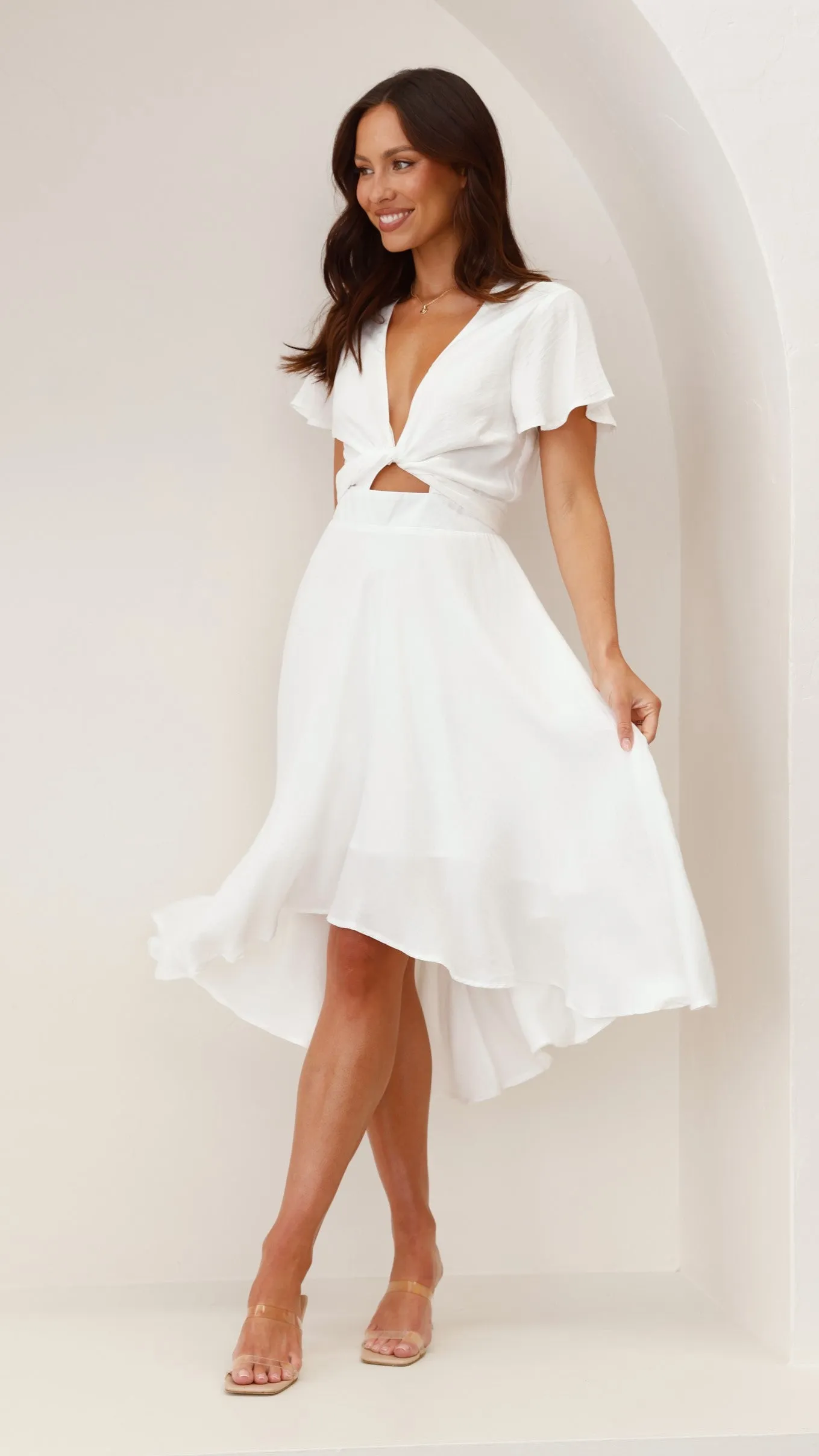 Sunny Daze Dress - White