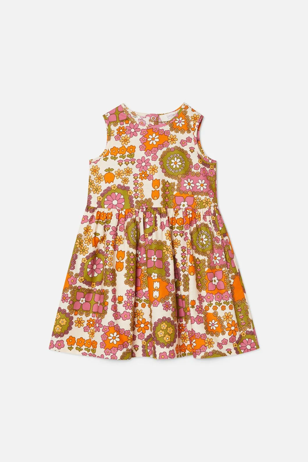 Sunny Retro Kids Dress