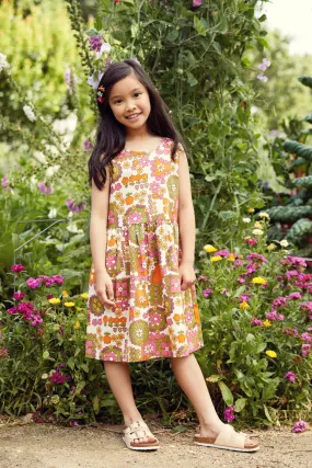 Sunny Retro Kids Dress