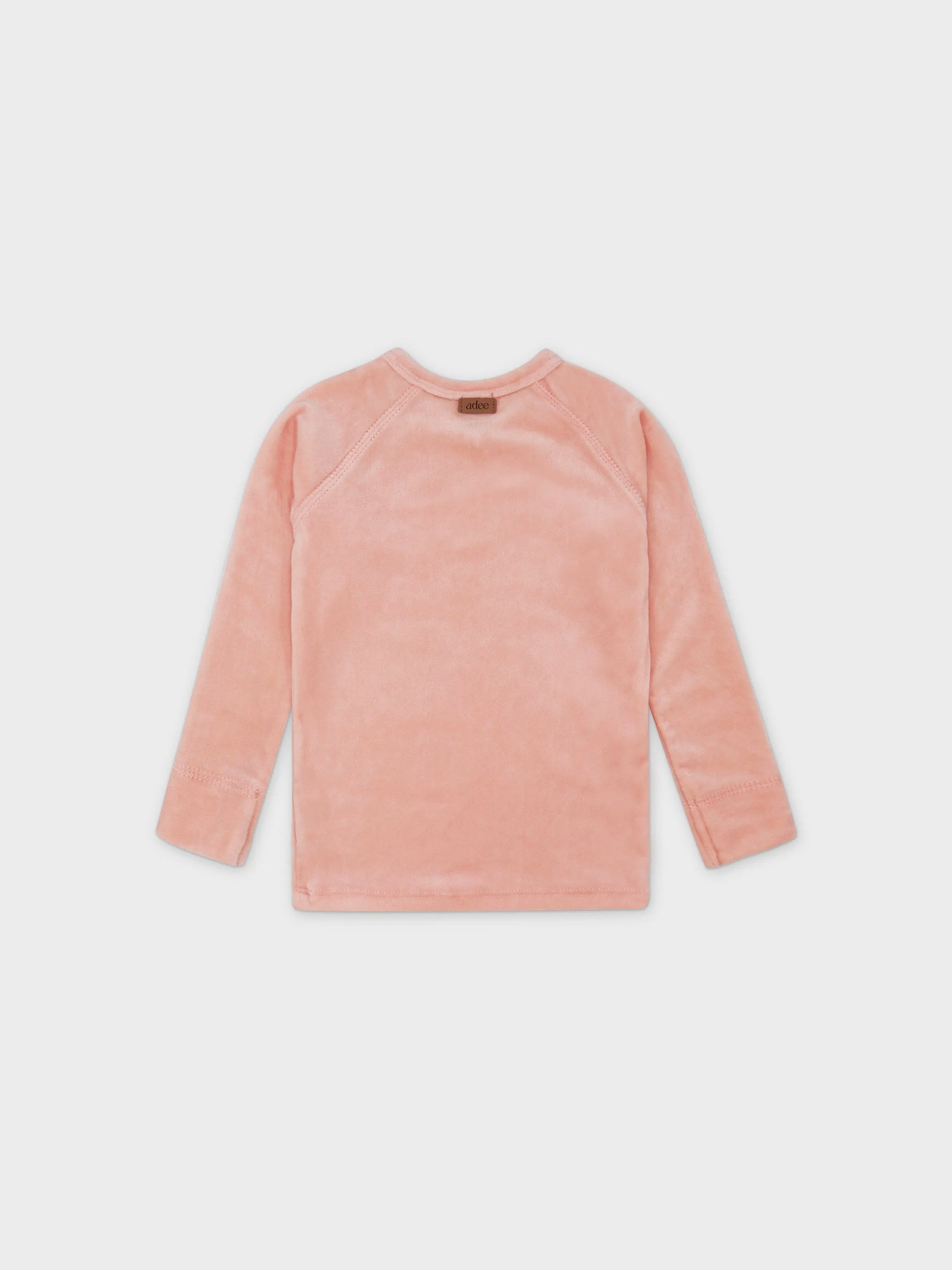 Velour Pajama - Pink