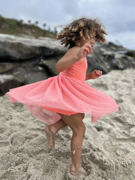 Vignette Kia Tutu Dress In Coral