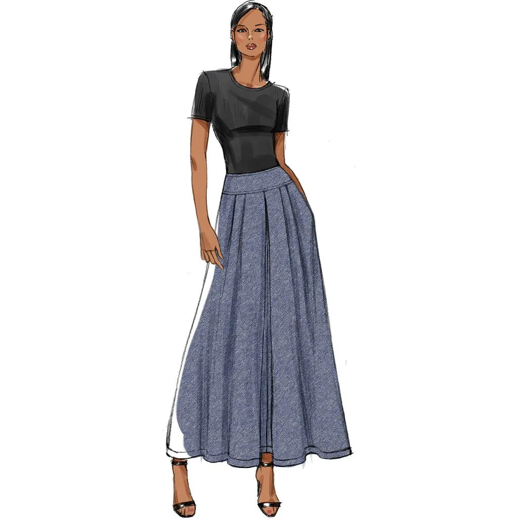 Vogue Pattern V9090 Misses' Skirt