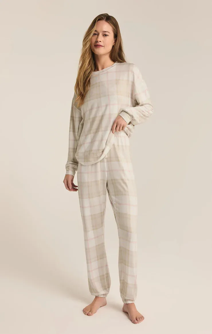 Z SUPPLY Cozy Plaid PJ Set