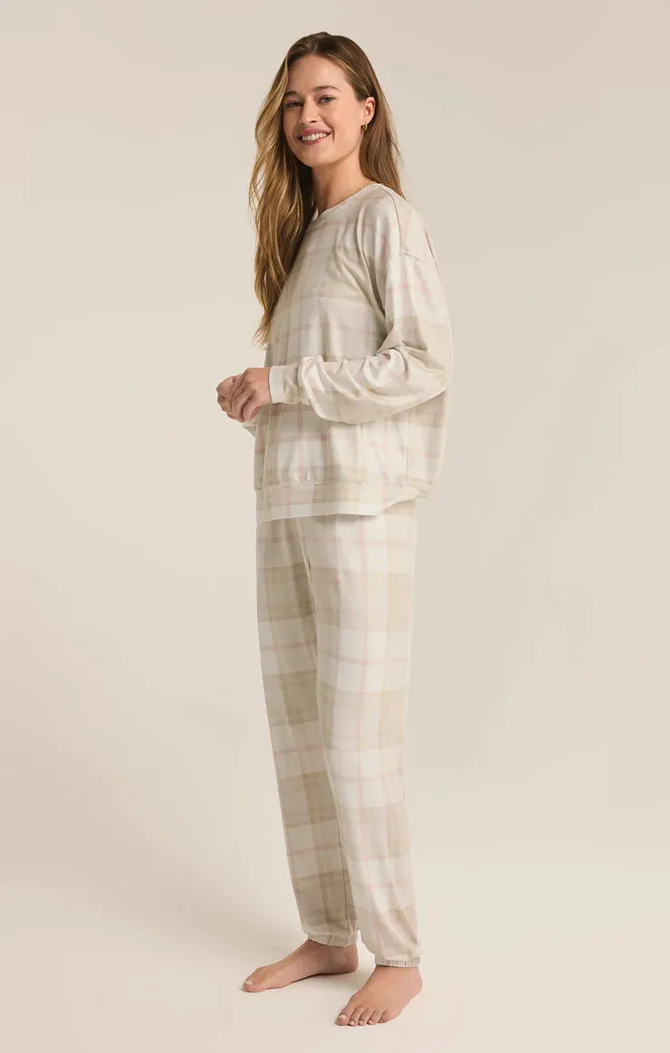 Z SUPPLY Cozy Plaid PJ Set