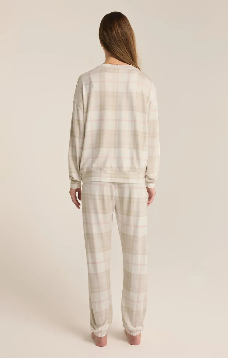 Z SUPPLY Cozy Plaid PJ Set