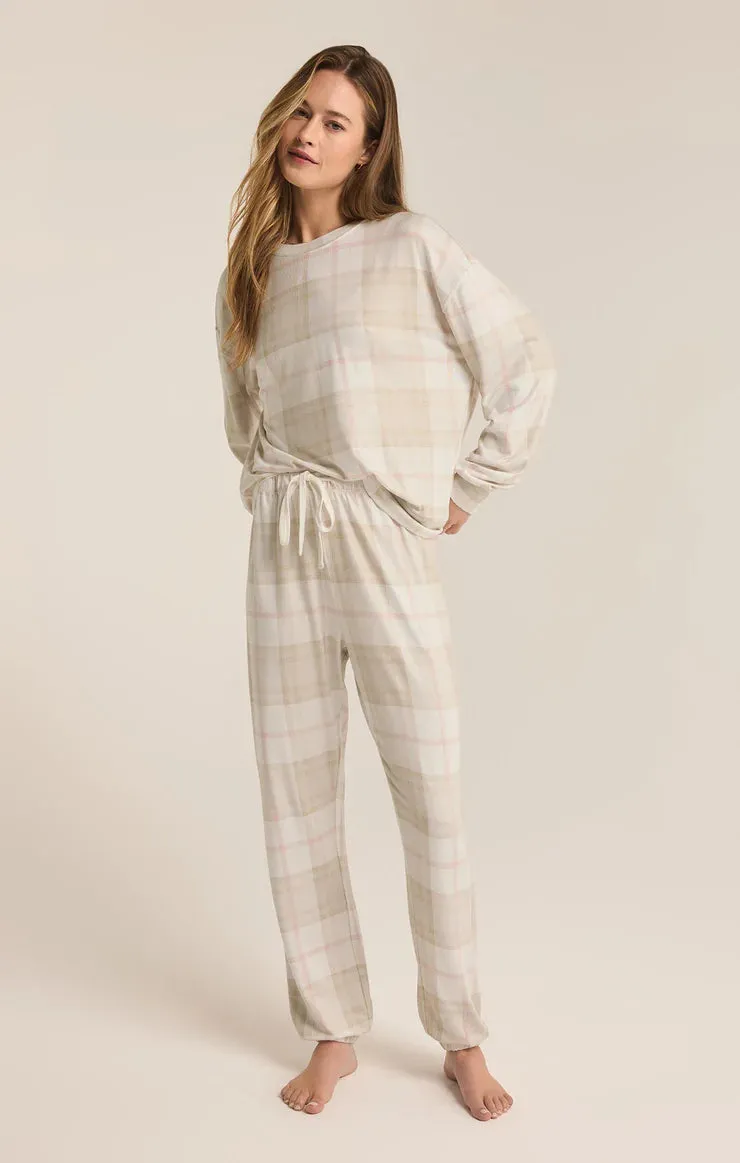 Z SUPPLY Cozy Plaid PJ Set